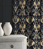 Bukhara Fabric / Graphite - Just Fabrics