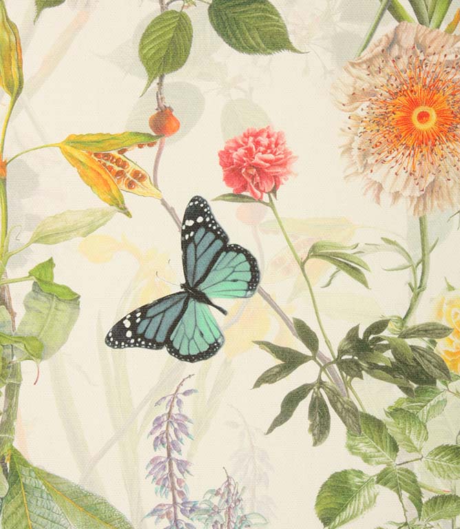 Secret Garden Fabric / Cream - Just Fabrics