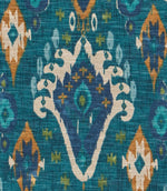 Boho Fabric / Teal - Just Fabrics