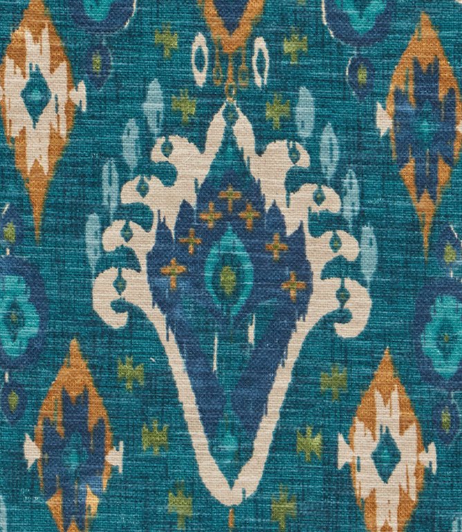 Boho Fabric / Teal - Just Fabrics