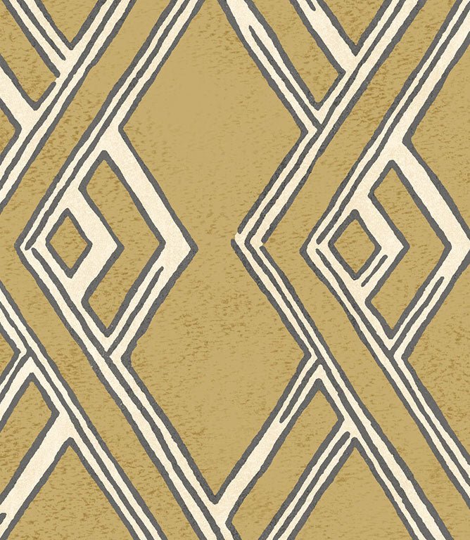 Watari FR Fabric / Ochre - Just Fabrics