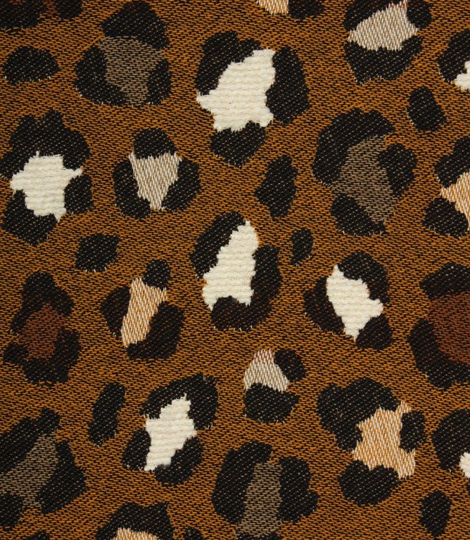 Tropical Cat Fabric / Peanut - Just Fabrics