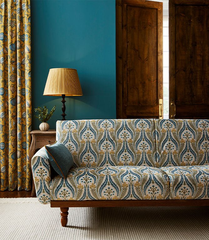 Kashi FR Fabric / Sapphire - Just Fabrics