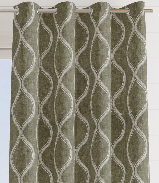 Orchard Trail Fabric / Avocado - Just Fabrics