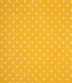 Full Stop Matt PVC Fabric / Mustard - Just Fabrics