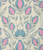 Rithani Fabric / Bluebell Cream - Just Fabrics