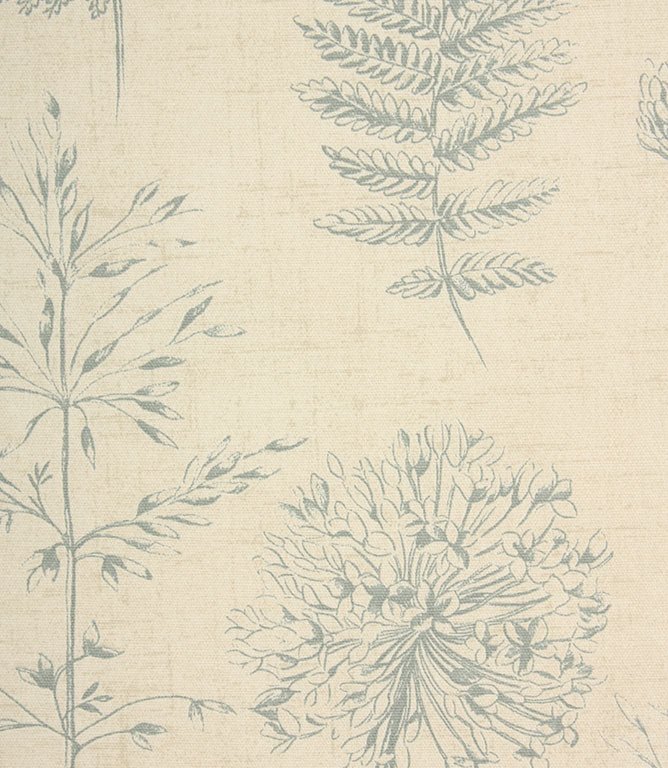 Chervil Fabric / Blue Mist - Just Fabrics