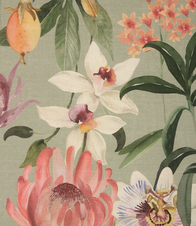 Leyburn Fabric / Mineral - Just Fabrics