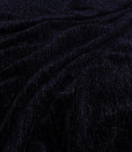 Ripley Chenille FR Fabric / Midnight - Just Fabrics