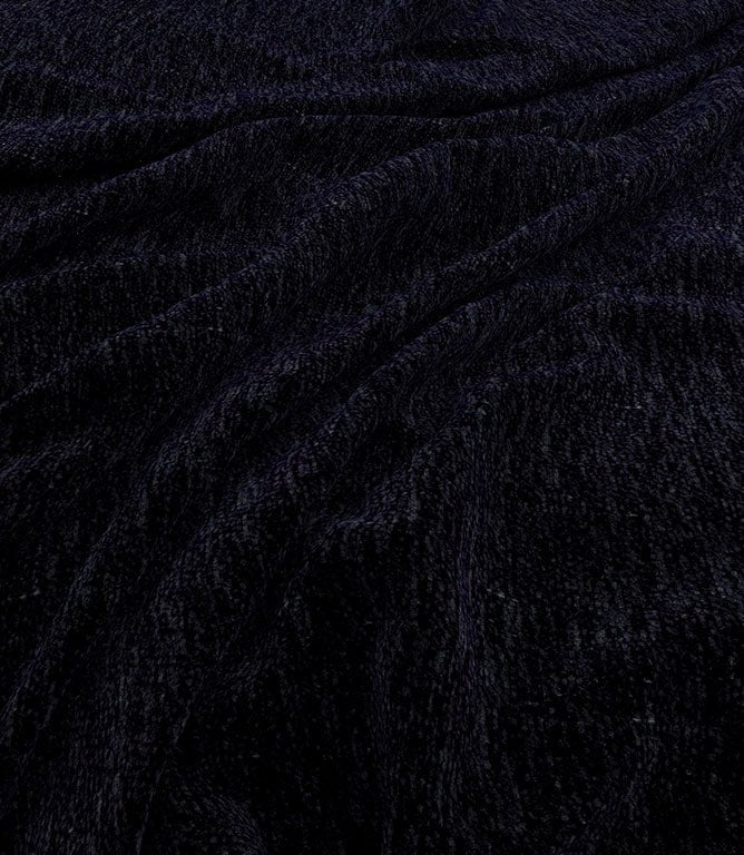 Ripley Chenille FR Fabric / Midnight - Just Fabrics