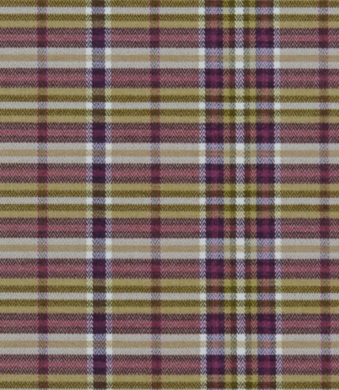 Pitlochry FR Fabric / Mulberry - Just Fabrics