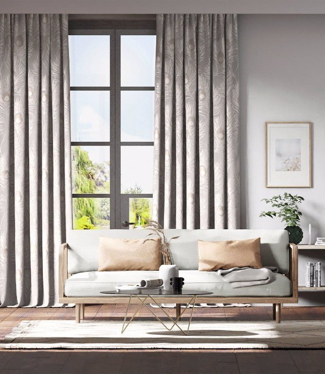 Orlena Fabric / Rose Gold / Pearl - Just Fabrics