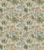 Jungle Serene Fabric / Green - Just Fabrics