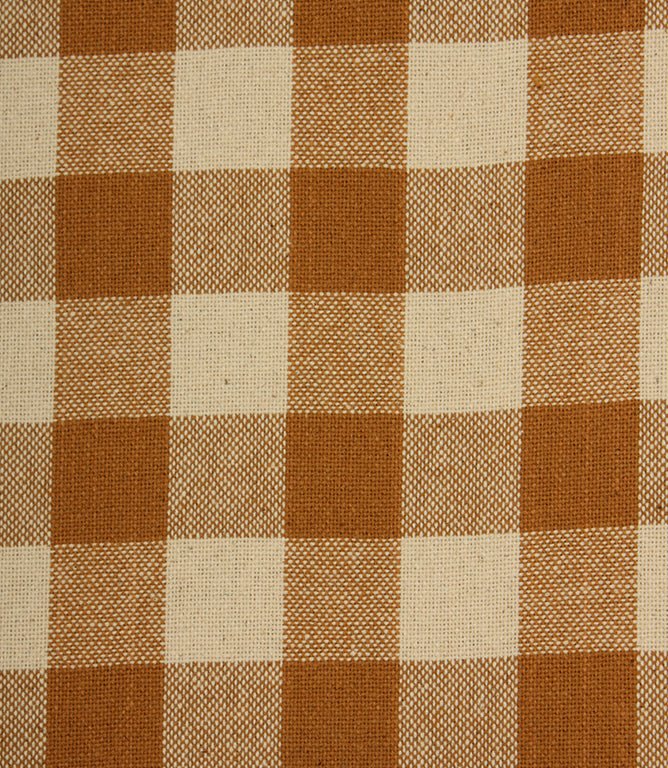 Aldsworth Check Fabric / Peanut - Just Fabrics