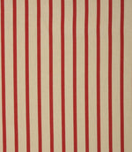 Riviera Stripe Outdoor Fabric / Red - Just Fabrics