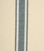 St Agnes Wide Stripe Fabric / Blue - Just Fabrics