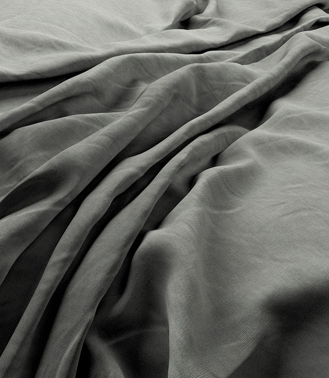 Laundered Linen Fabric / Fjord - Just Fabrics