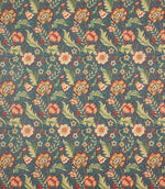 Morris Matt PVC Fabric / Navy - Just Fabrics