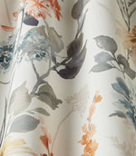 Wild Garden Cotton Fabric / Coral - Just Fabrics