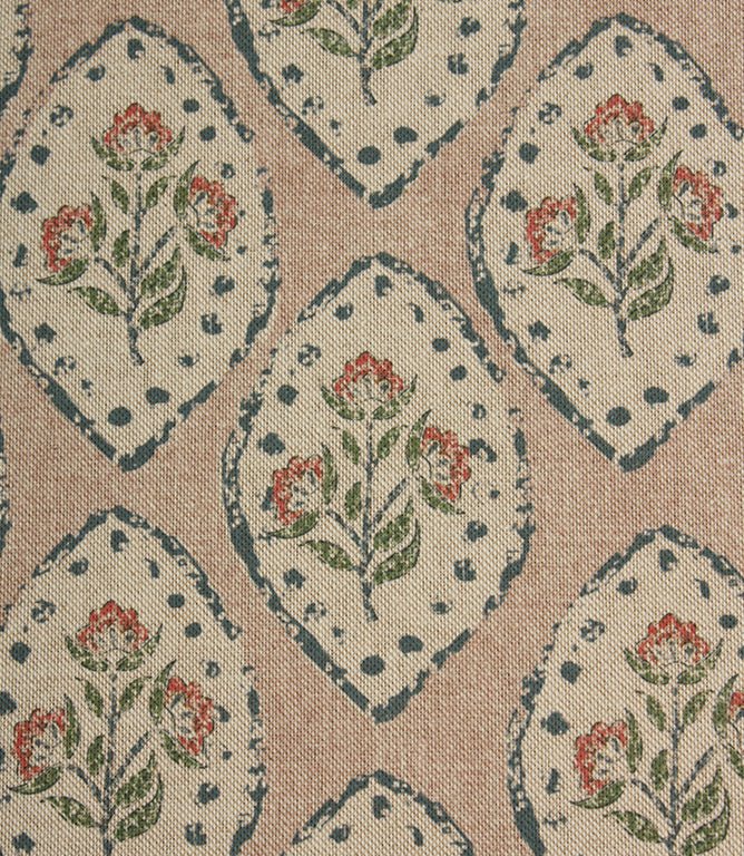 Fleur De Lune Fabric / Soft Pink - Just Fabrics