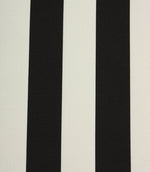 Monaco Stripe Outdoor Fabric / Noir - Just Fabrics