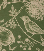 Olivia Fabric / Sap Green - Just Fabrics