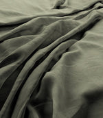 Laundered Linen Fabric / Rosemary - Just Fabrics