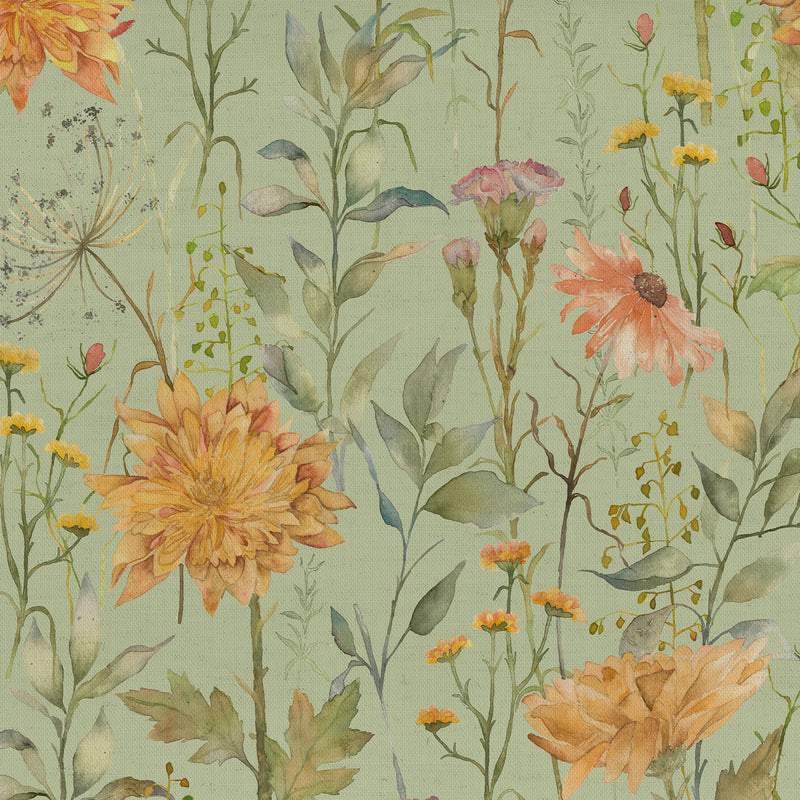 Delamere Fabric / Sage - Just Fabrics