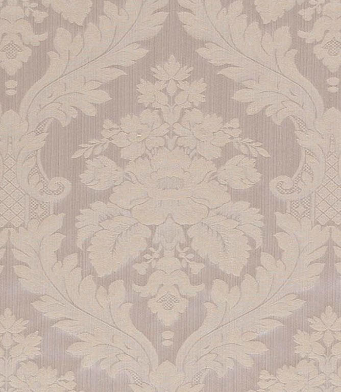 Montacote Damask FR Fabric / Ivory - Just Fabrics