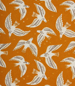 Starlit Doves Fabric / Peanut - Just Fabrics