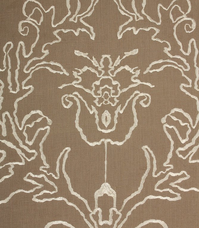 Tuscany Fabric / Linen / Ivory - Just Fabrics