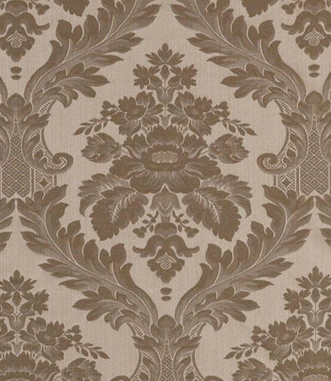 Montacote Damask Fabric / Sage - Just Fabrics