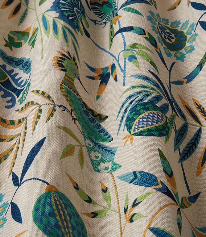 Hoopoe Fabric / Neptune - Just Fabrics