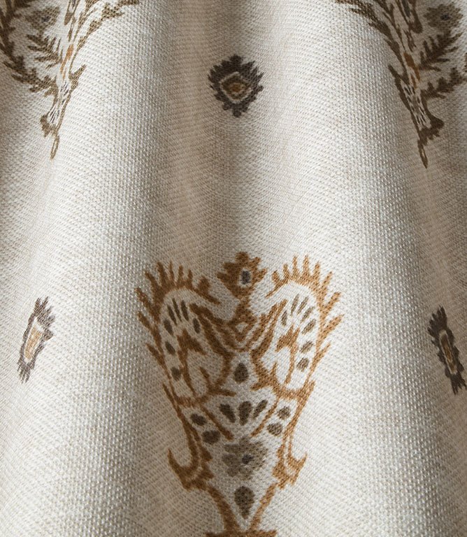 Saffra Fabric / Limestone - Just Fabrics