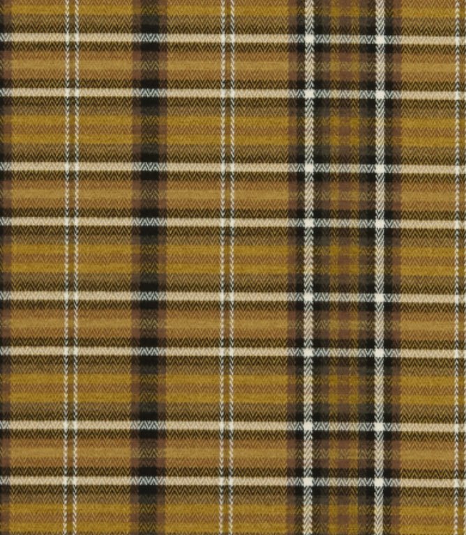 Pitlochry FR Fabric / Ochre - Just Fabrics