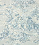 Esme Toile Fabric / Wedgewood - Just Fabrics