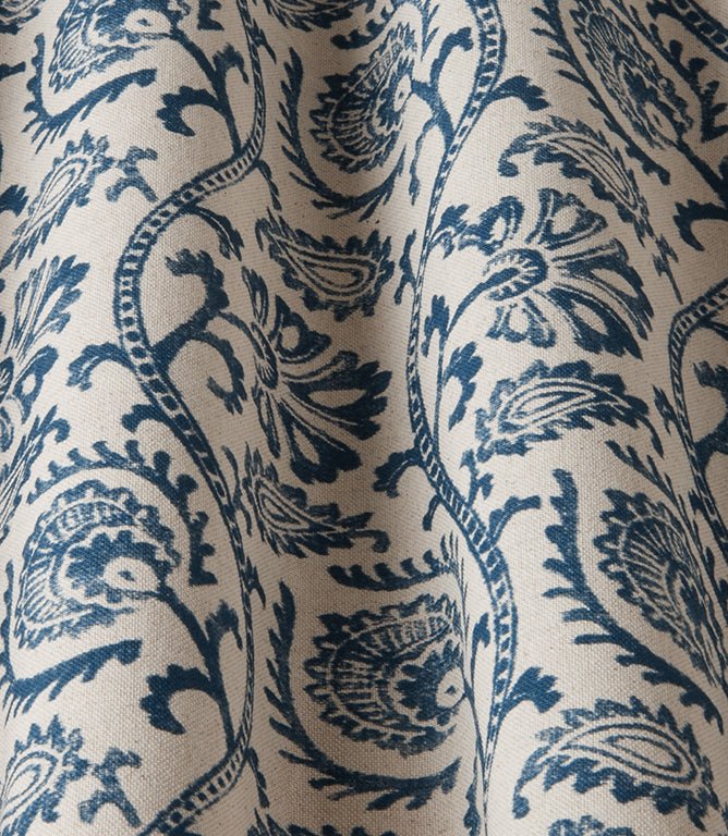 Calla Fabric / Sapphire - Just Fabrics