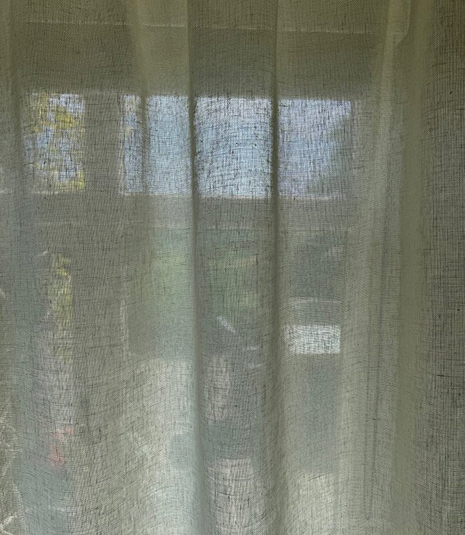 Lisbon Sheer Fabric / Bleached - Just Fabrics