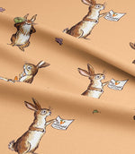 Rabbit's Garden Fabric / Honey - Just Fabrics