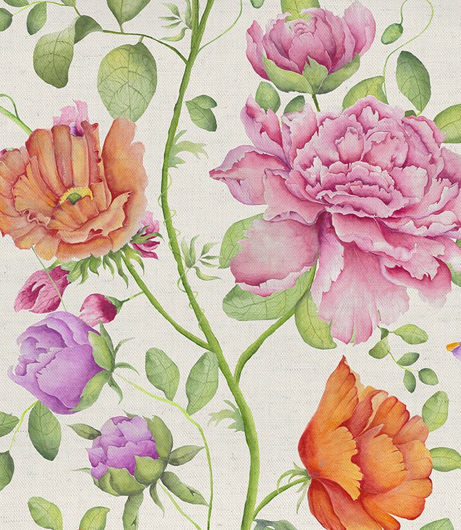 Maisie Clearance Fabric / Fuchsia - Just Fabrics