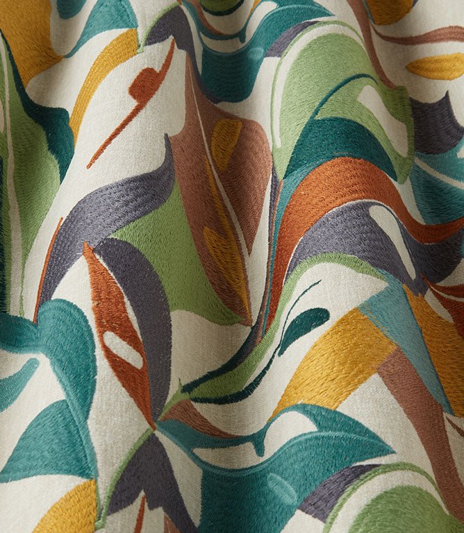 Artisan Leaf Fabric / Fern - Just Fabrics