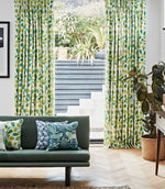 Rosehip Fabric / Mint Leaf / Zest - Just Fabrics