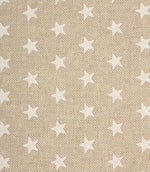 Stars Fabric / White - Just Fabrics