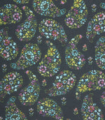 Rafiya Lomond Fabric / Summer / Navy - Just Fabrics