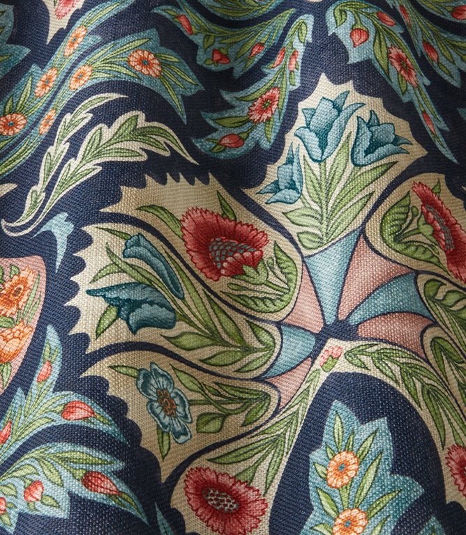 Murano Fabric / Dark Navy - Just Fabrics