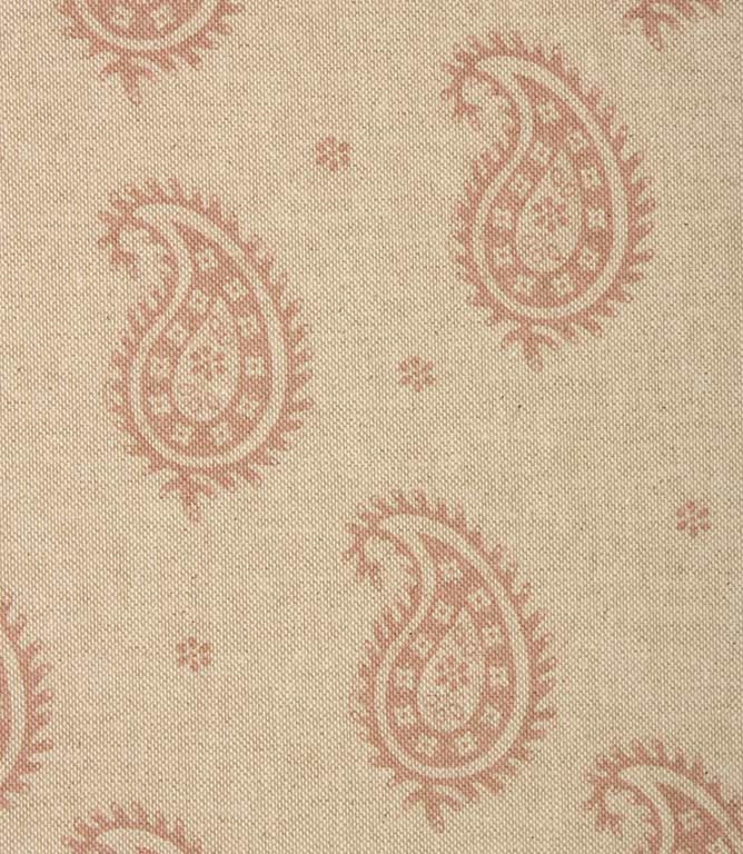 JF Paisley Fabric / Pink - Just Fabrics