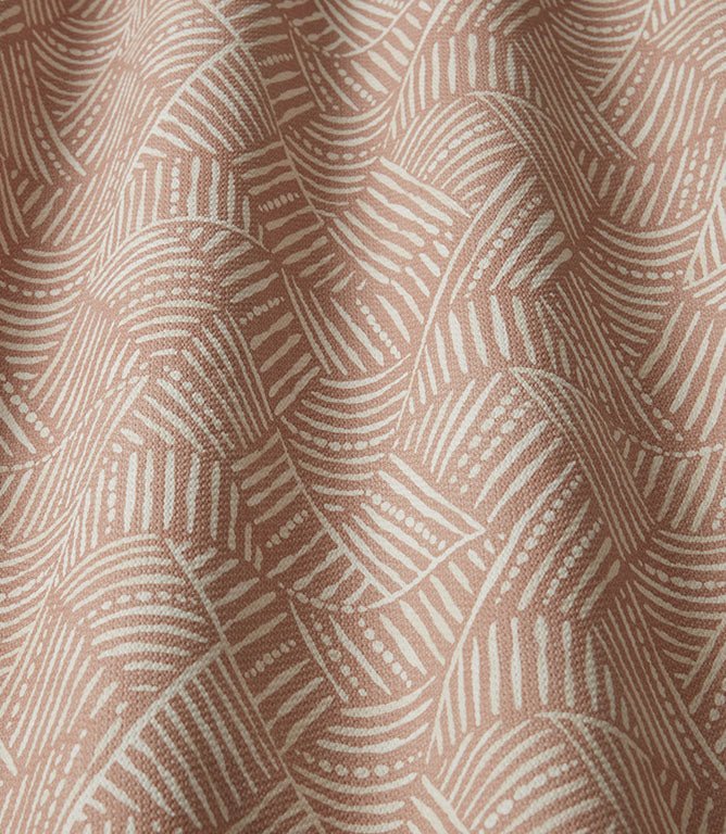 Triangulum Fabric / Guava - Just Fabrics
