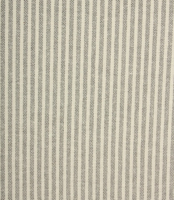 Sandbank Stripe Fabric / Anthracite - Just Fabrics