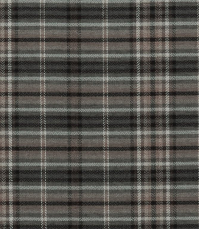 Pitlochry FR Fabric / Charcoal - Just Fabrics