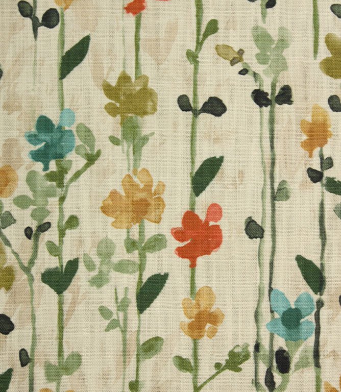 Elizabeth Fabric / Green - Just Fabrics